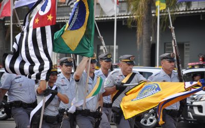 Solenidade de passagem de comando do Policiamento Rodoviário