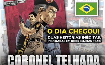 “Coronel Telhada em Quadrinhos” ganha quarta edição inédita