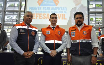 Lançamento da Frente Parlamentar para aprimorar os trabalhos da Defesa Civil