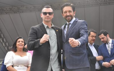 Formatura de 971 novos guardas civis metropolitanos da cidade de São Paulo